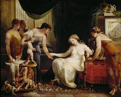 Verkoper van Liefde door Angelica Kauffmann